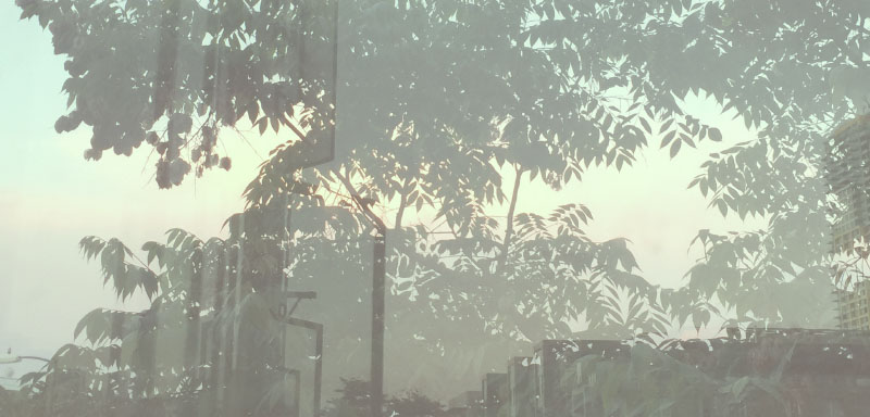 a picture of the view from our office window, downtown san diego